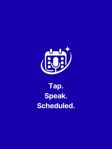 CalendarSpeak: Voice Planner iPad screenshot