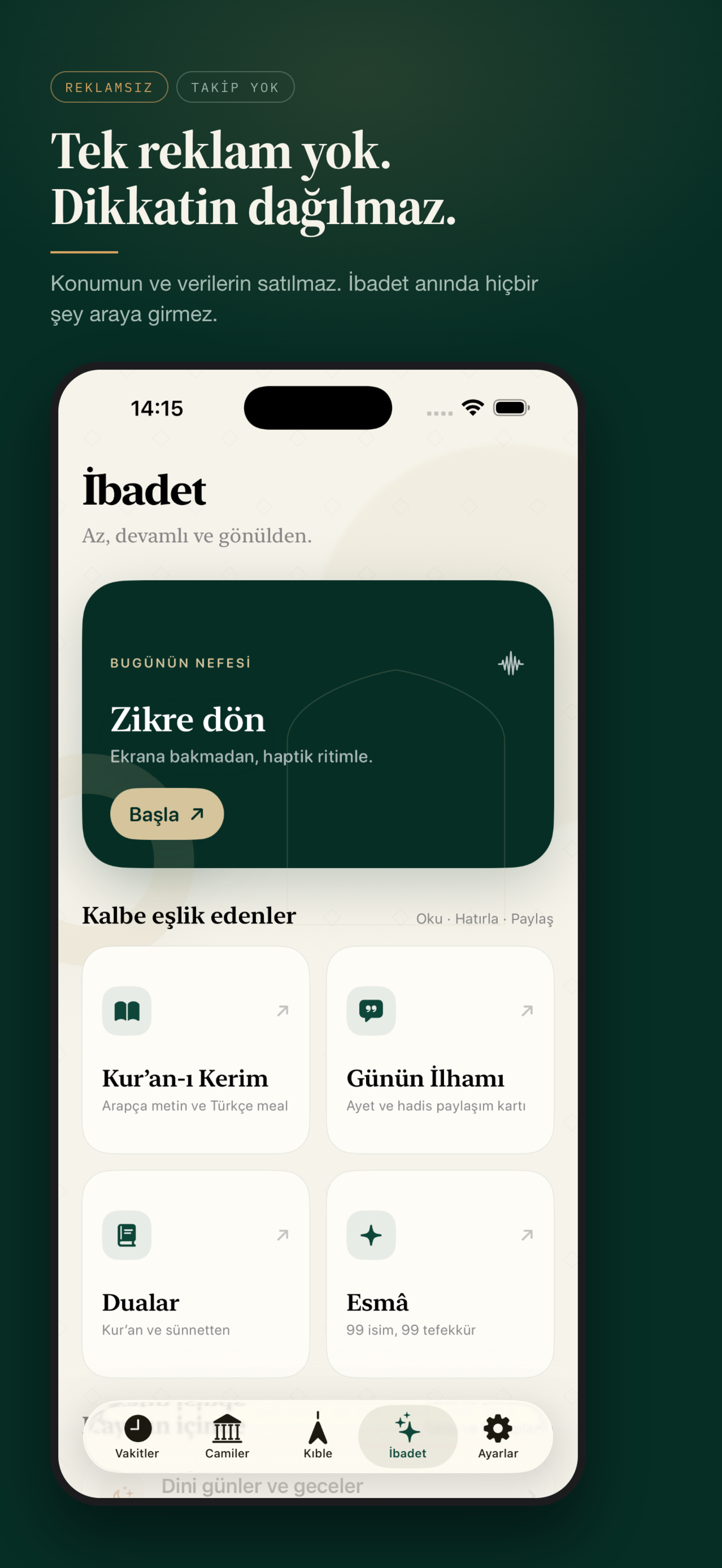 Vaktiyle: Ezan Vakitleri