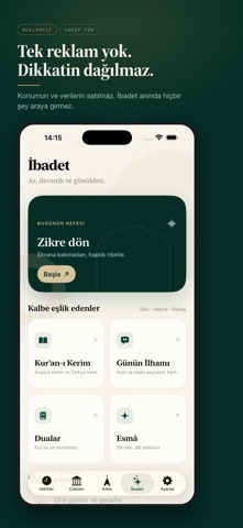 Vaktiyle: Ezan Vakitleri iPhone screenshot 1