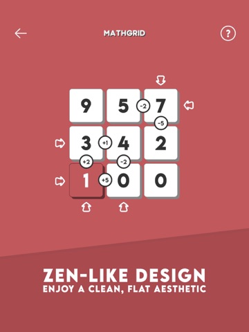 Mathgrid - Brain Training Game iPad screenshot