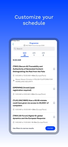Forum InCyber iPhone screenshot