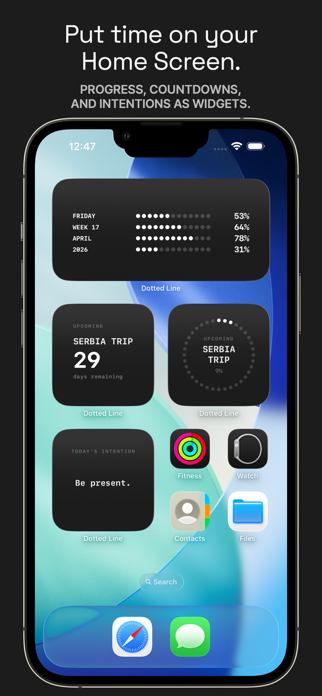 Visual Time - Dotted Line Screenshot 2 of 5