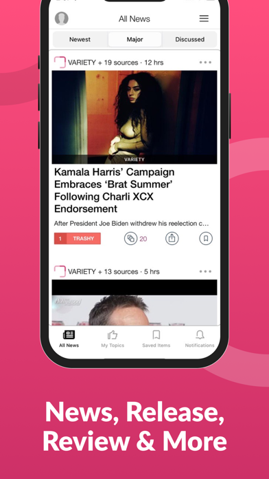 Celebrity News & Social Trends Screenshot