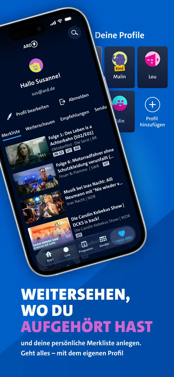 ARD Mediathek Screenshot 3