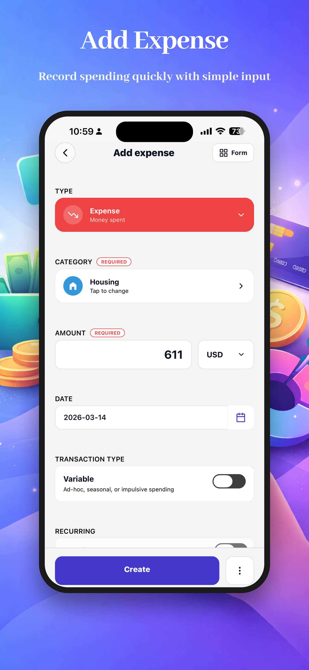 Money Budget - Expense Tracker screenshot 3