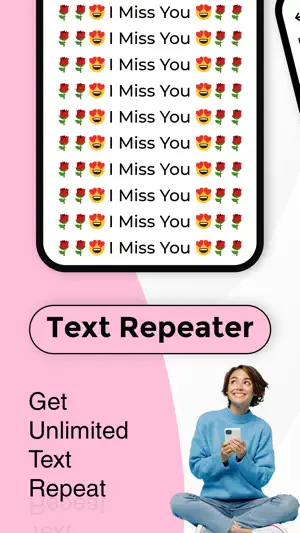 Text Repeater- Repeat Text 10K screenshot 1