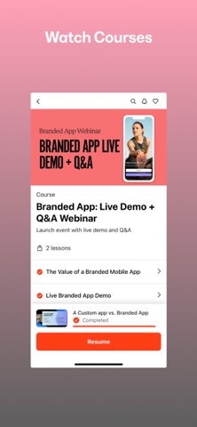 Kajabi Branded App Screenshot 3 of 4