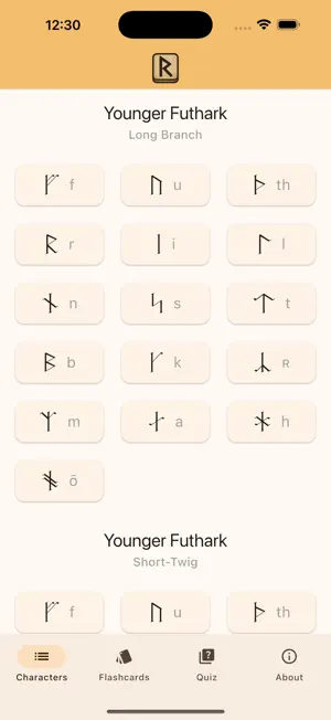 Norse Flashcards screenshot 1