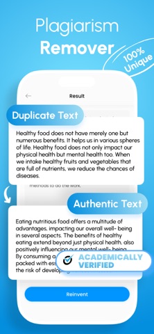 Plagiarism Checker & AI Detect iPhone screenshot