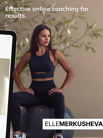 Elle Fit iPad screenshot