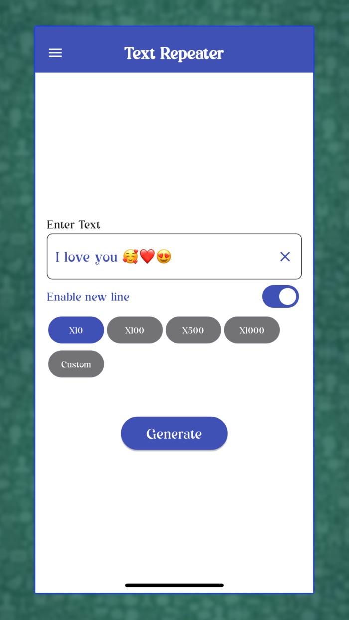 Text Repeater Repeat Text 10K