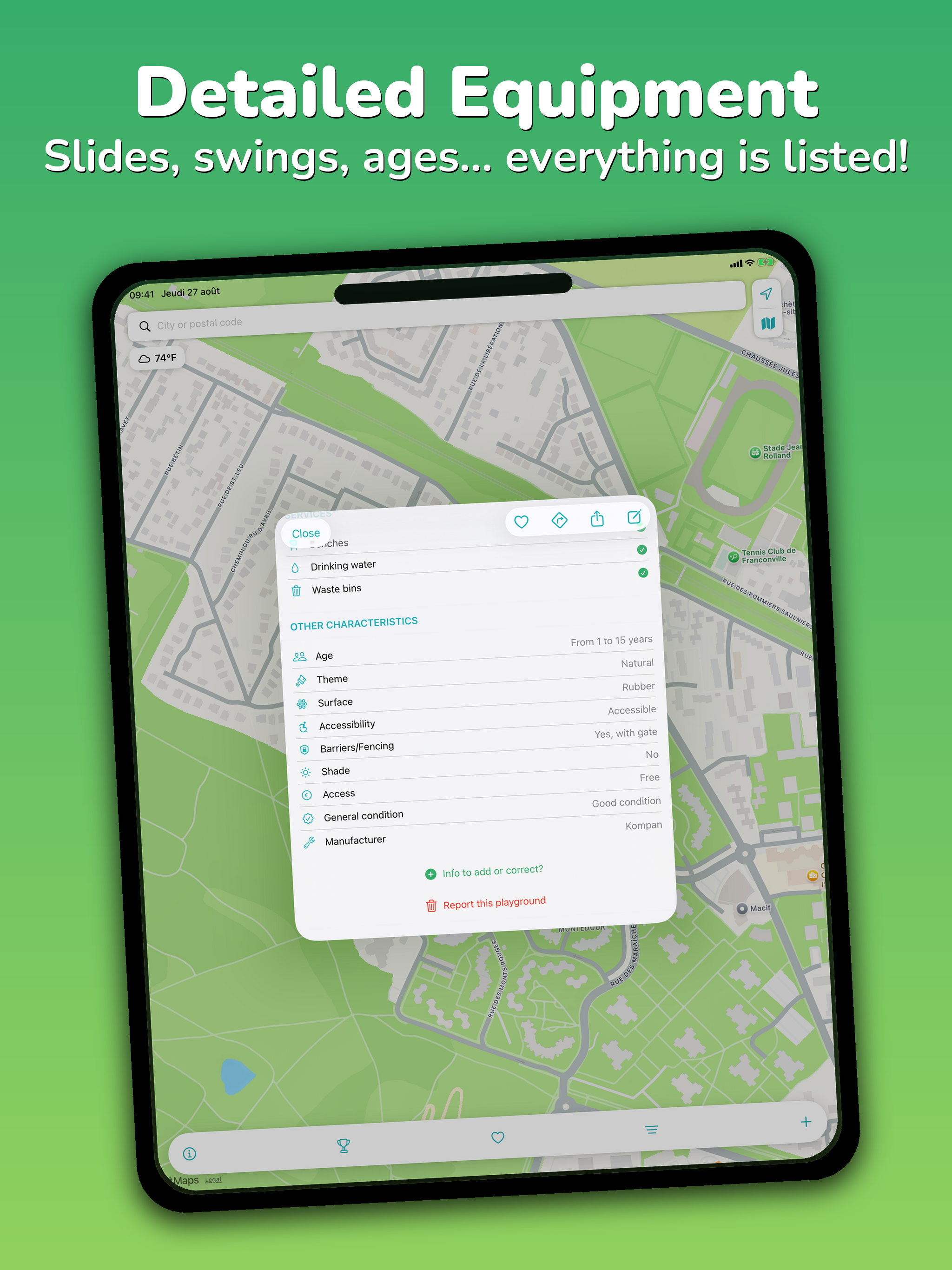 Mapikids - Playgrounds screenshot 11