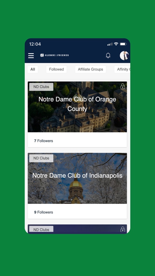 #2. myNotreDame (iOS) 由: University of Notre Dame du Lac