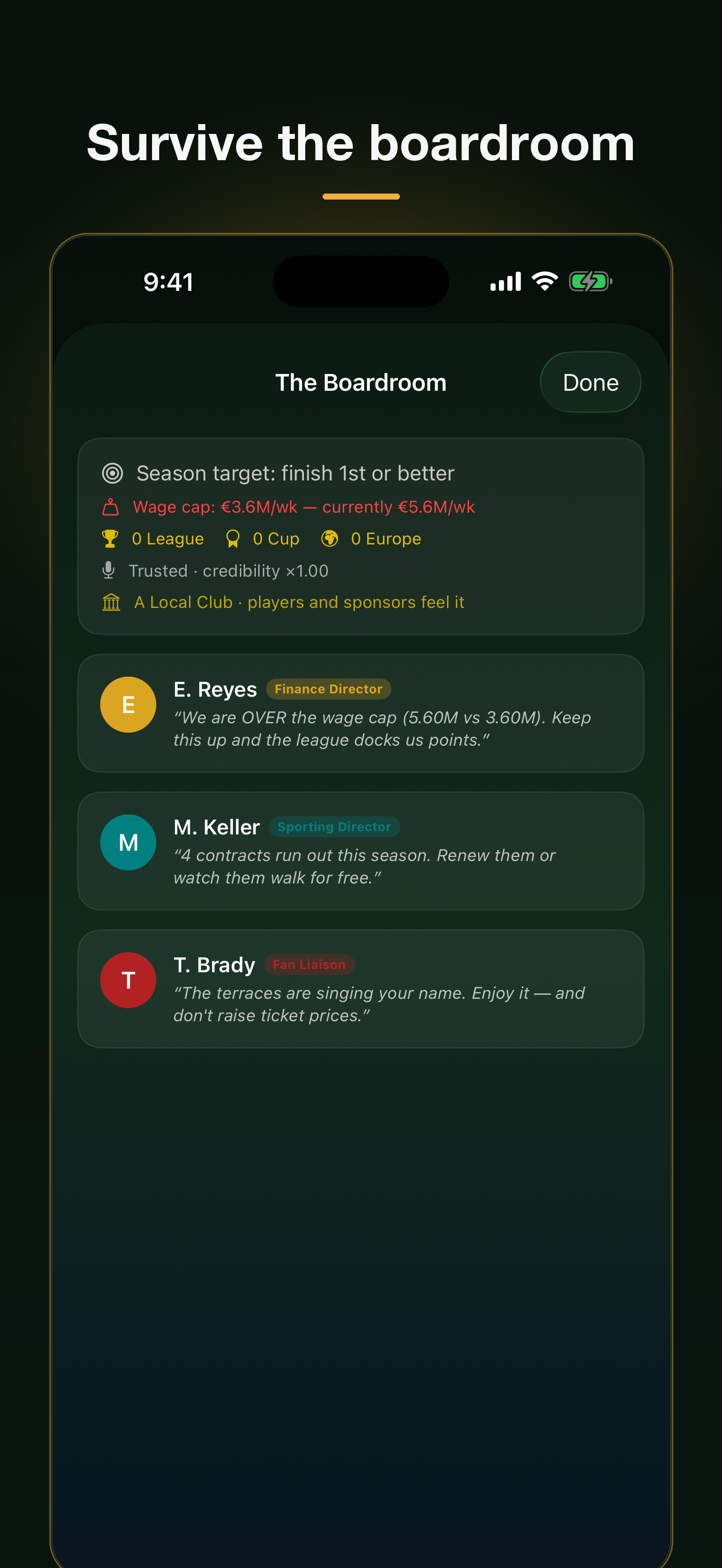 Football Club President screenshot 8