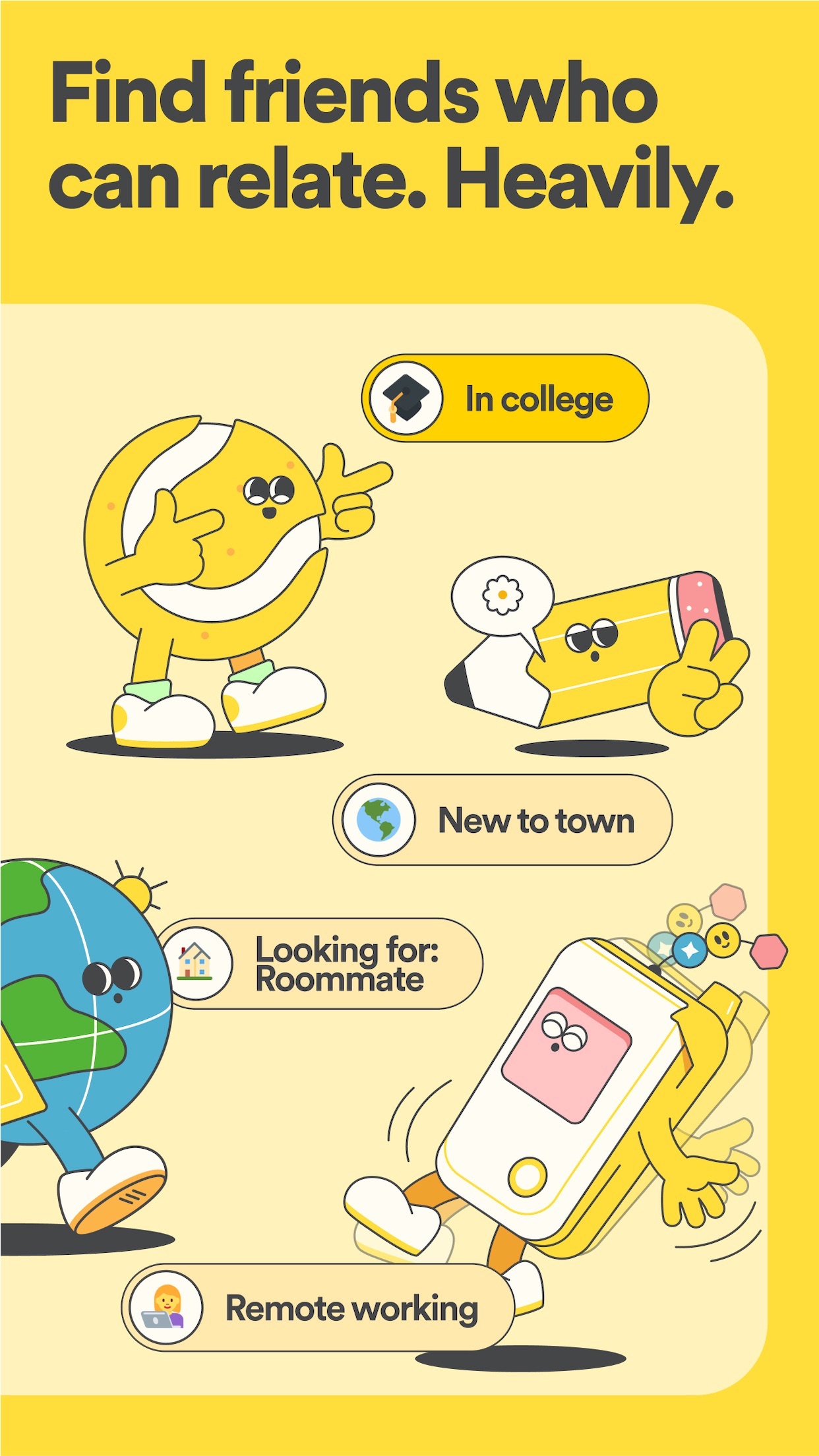 Bumble For Friends: Meet IRL screenshot 3