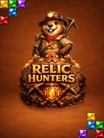 Relic Hunters: Block Puzzle iPad screenshot