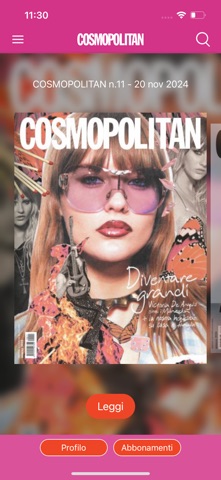 Cosmopolitan Italia screenshot