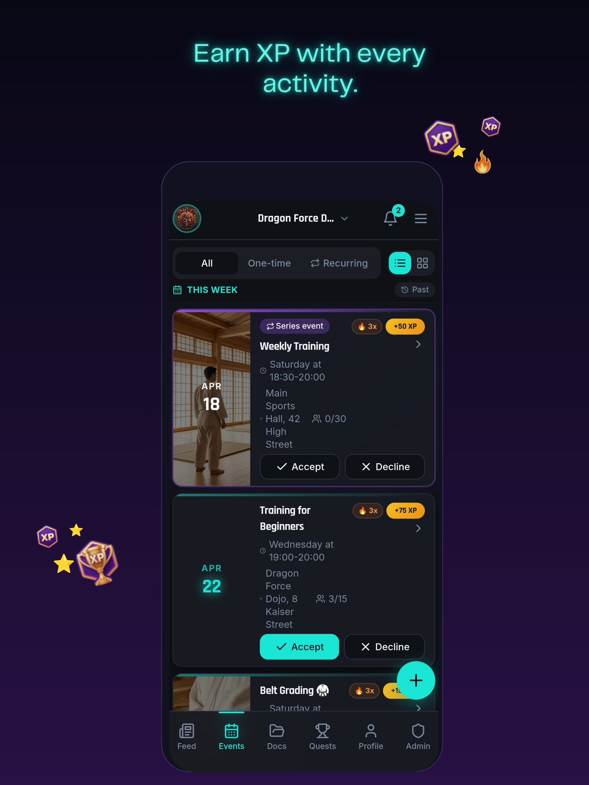 Rantai Hub – Sports Club App screenshot 5