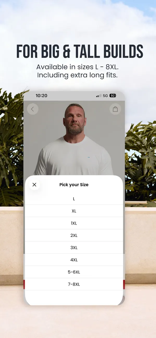 Screenshot #3 pour BadRhino - Big Men’s Clothing