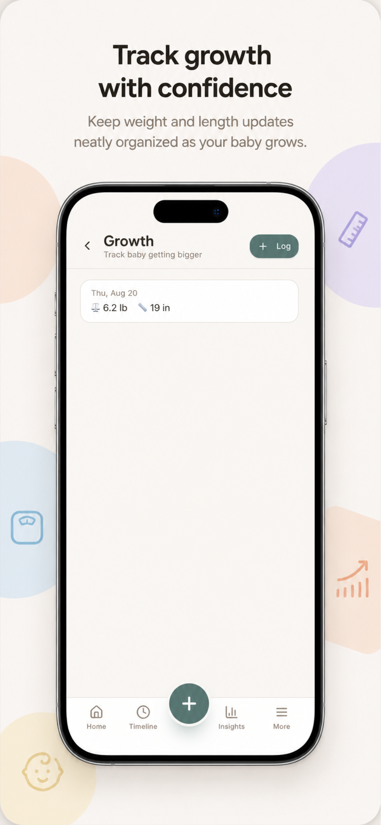 Miela Baby: Baby Tracker screenshot 6