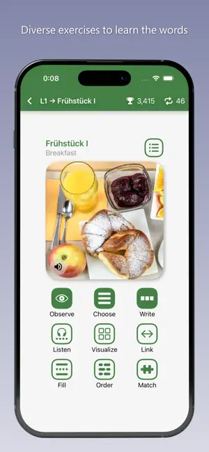 Learn German with Bilinguae screenshot 2