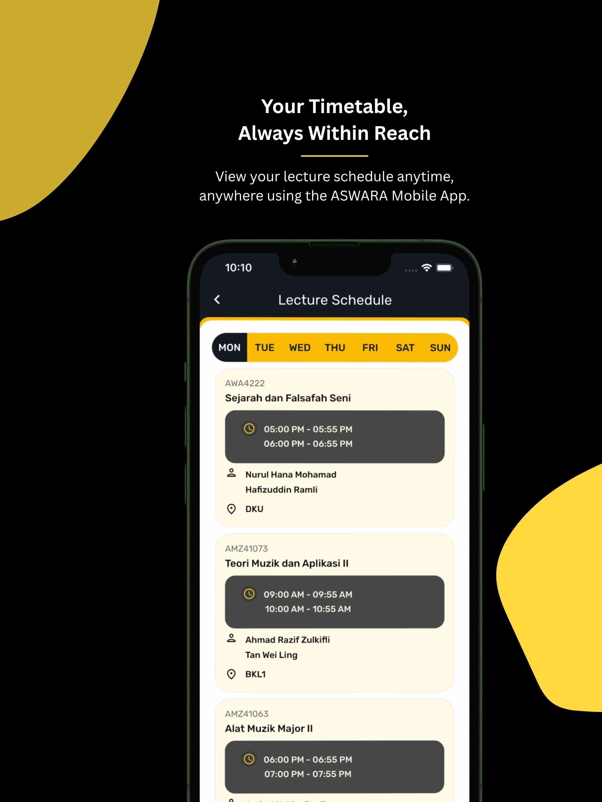 ASWARA Mobile App screenshot 6