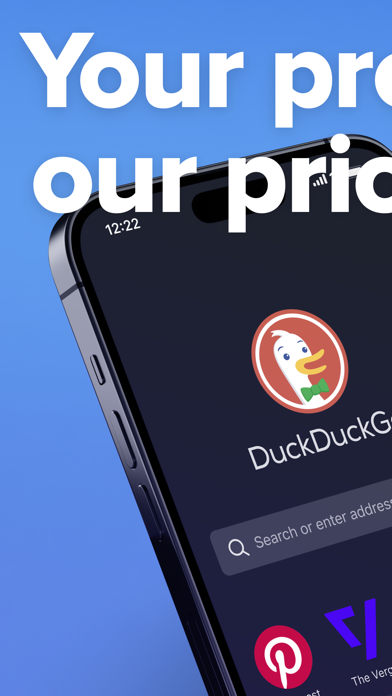 Screenshot #1 pour DuckDuckGo & optional Duck.ai