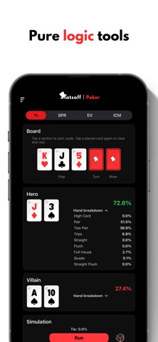 Hatsoff Poker screenshot