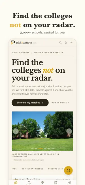 pickacampus screenshot 3