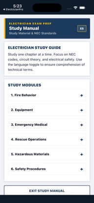 ElectricianPro – Exam Prep screenshot 2