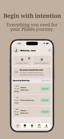 Marlen Pilates iPhone screenshot