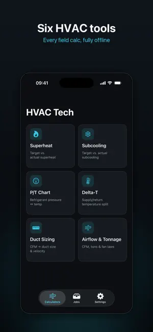 HVAC Calc: Superheat & P/T screenshot 2