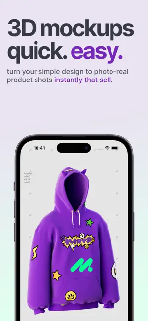 Mock・3D Mockups・Cloth Designer screenshot 2