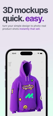 Mock・3D Mockups・Cloth Designer iPhone screenshot