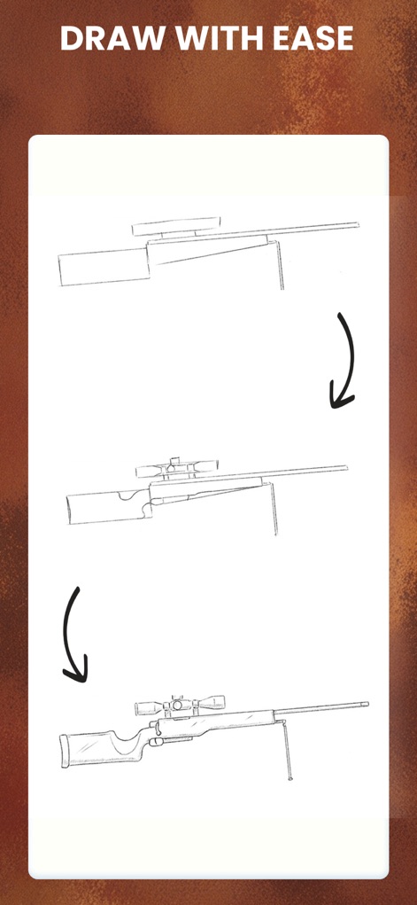 How to draw Weapons by Steps - Education App | MWM