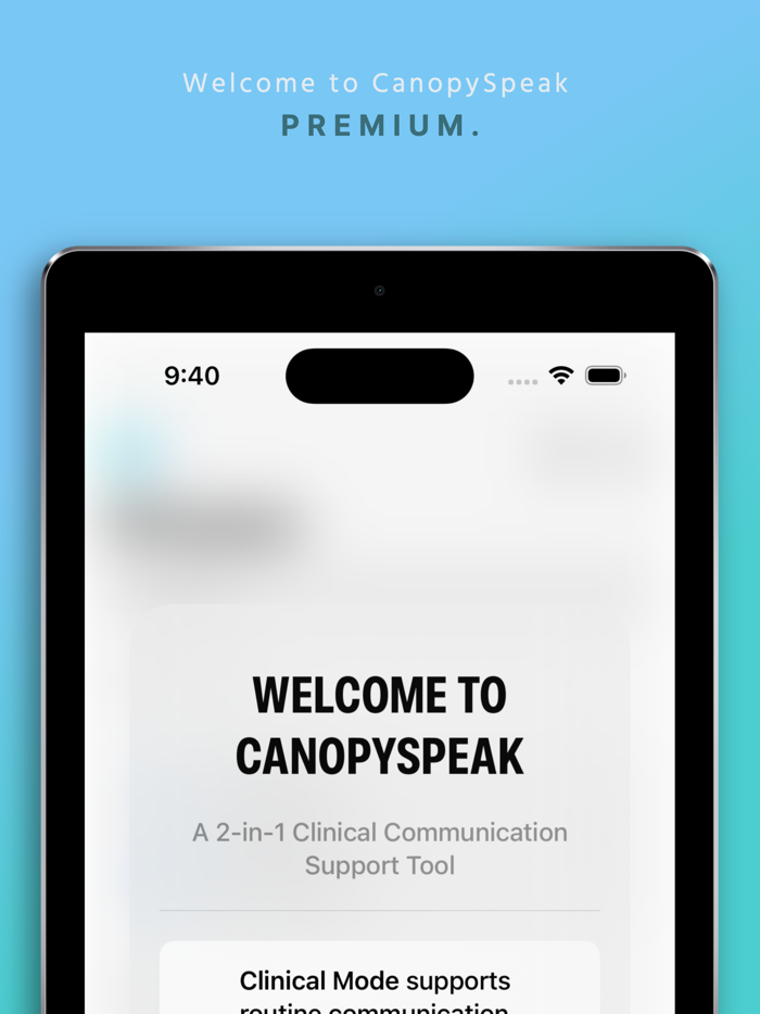 CanopySpeak Premium