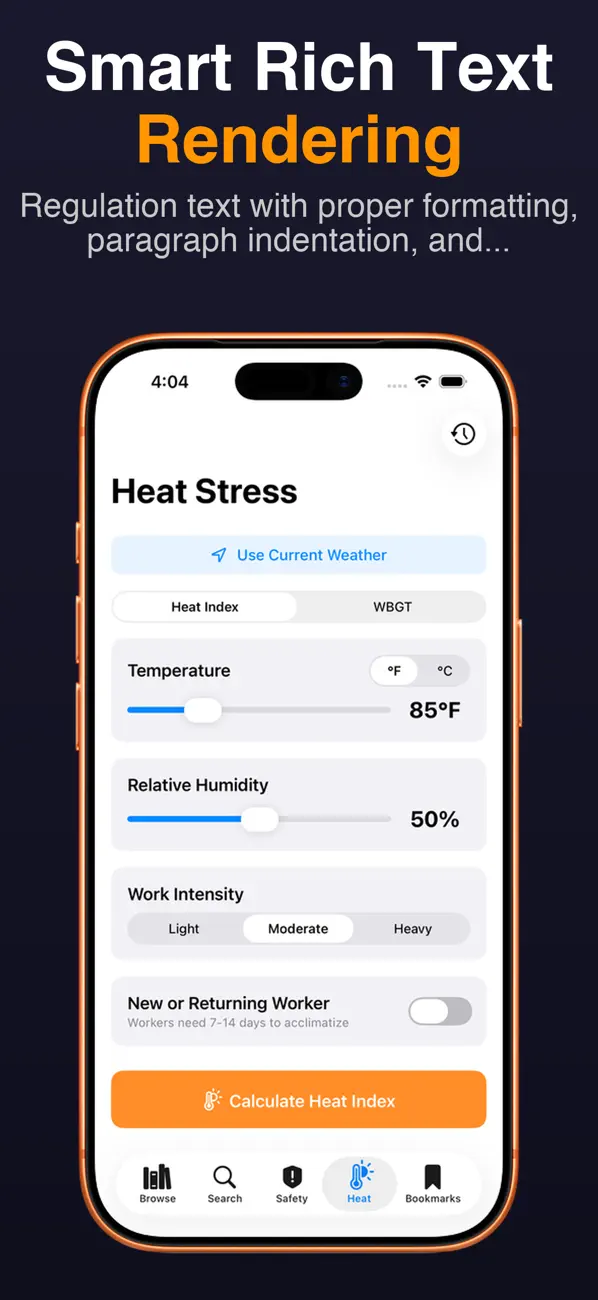 Screenshot #2 pour OSHA Reference