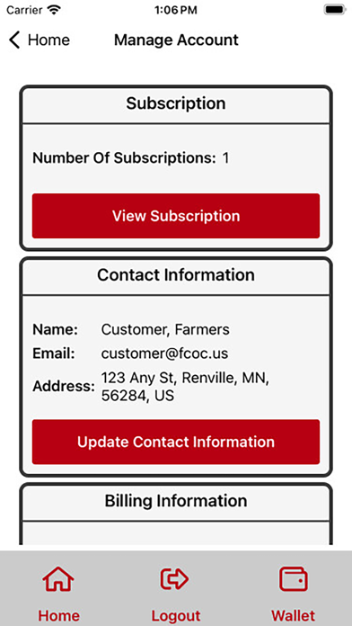 Farmers Co-op Oil Co Car Wash iPhone screenshot 4 - Lifestyle app