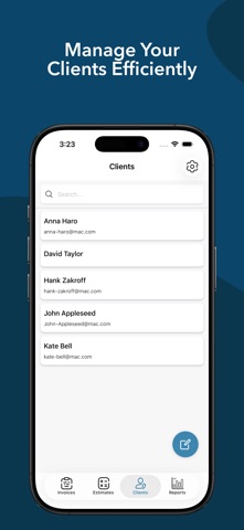 Invoice Maker: InvoiCraft iPhone screenshot