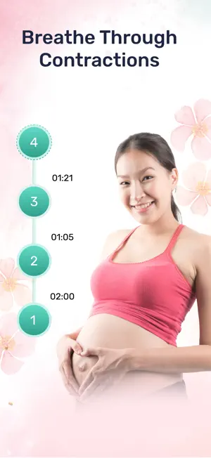 Birthing Contraction Counter screenshot 3