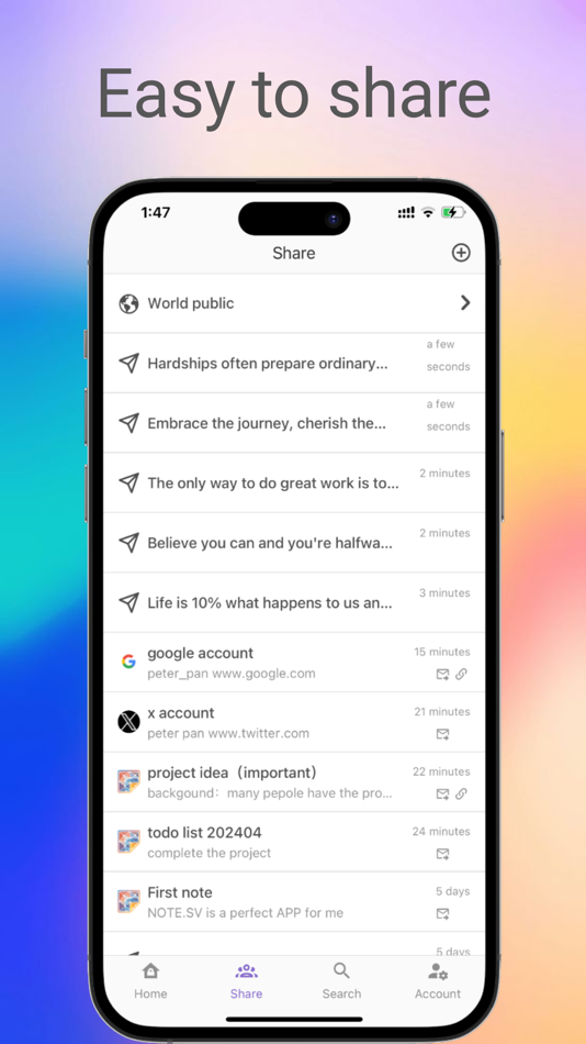 #5. NOTE.SV Super Notebook (iOS) 由: ChainBow.io