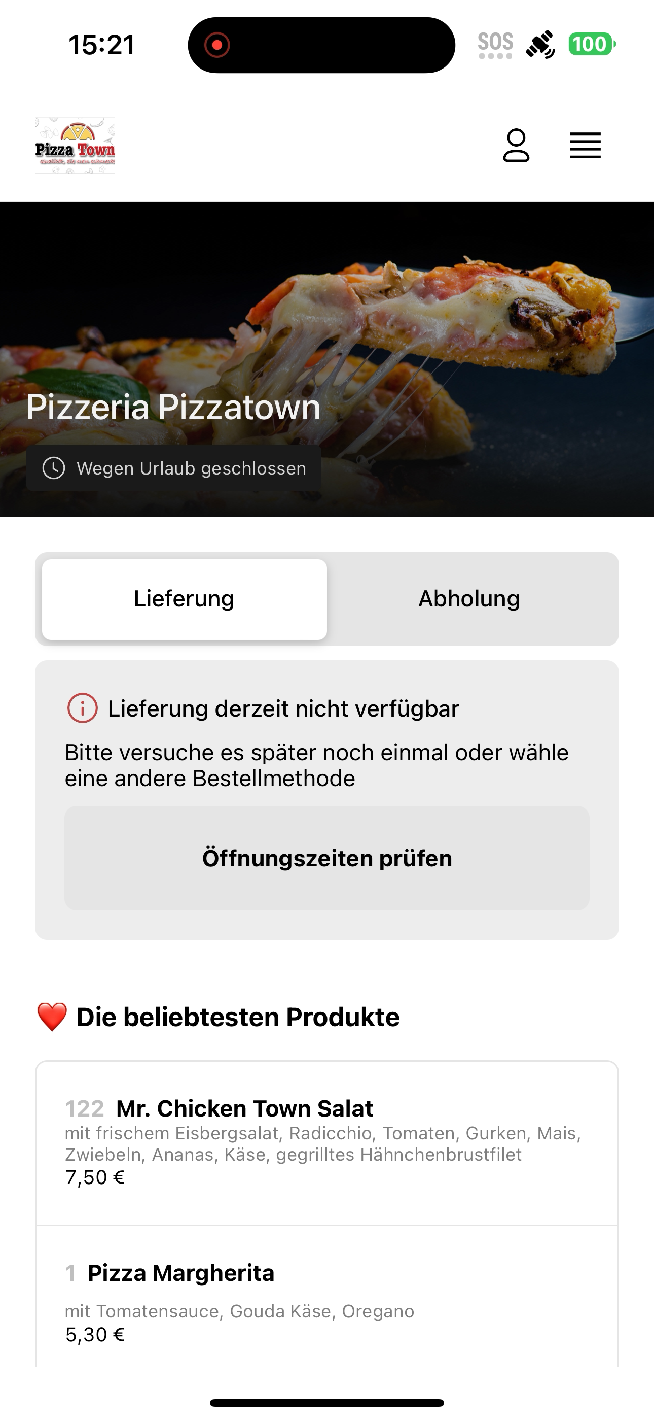 Pizzeria Pizzatown