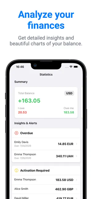 OweTracker screenshot 4