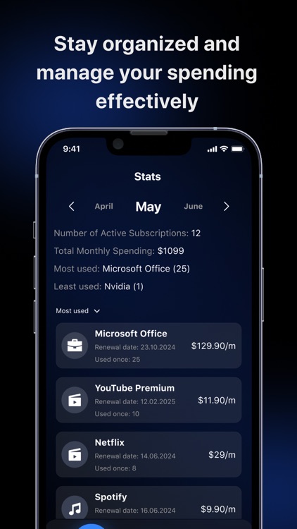 My Subscription Assistant