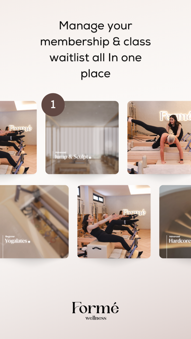Forme Wellness Screenshot