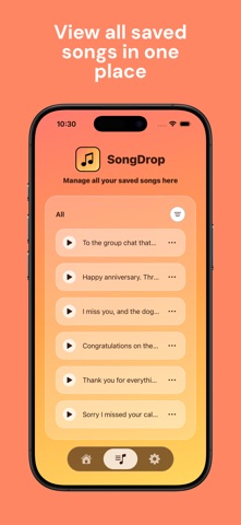 SongDrop - Send Music Texts iPhone screenshot 4