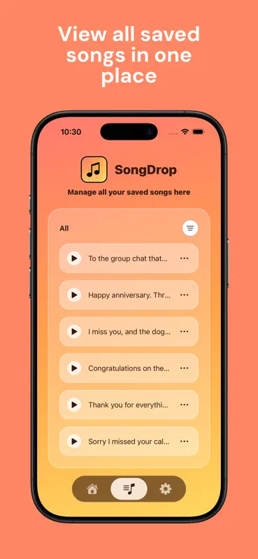 SongDrop - Text to Song Gifts screenshot 4 of 5