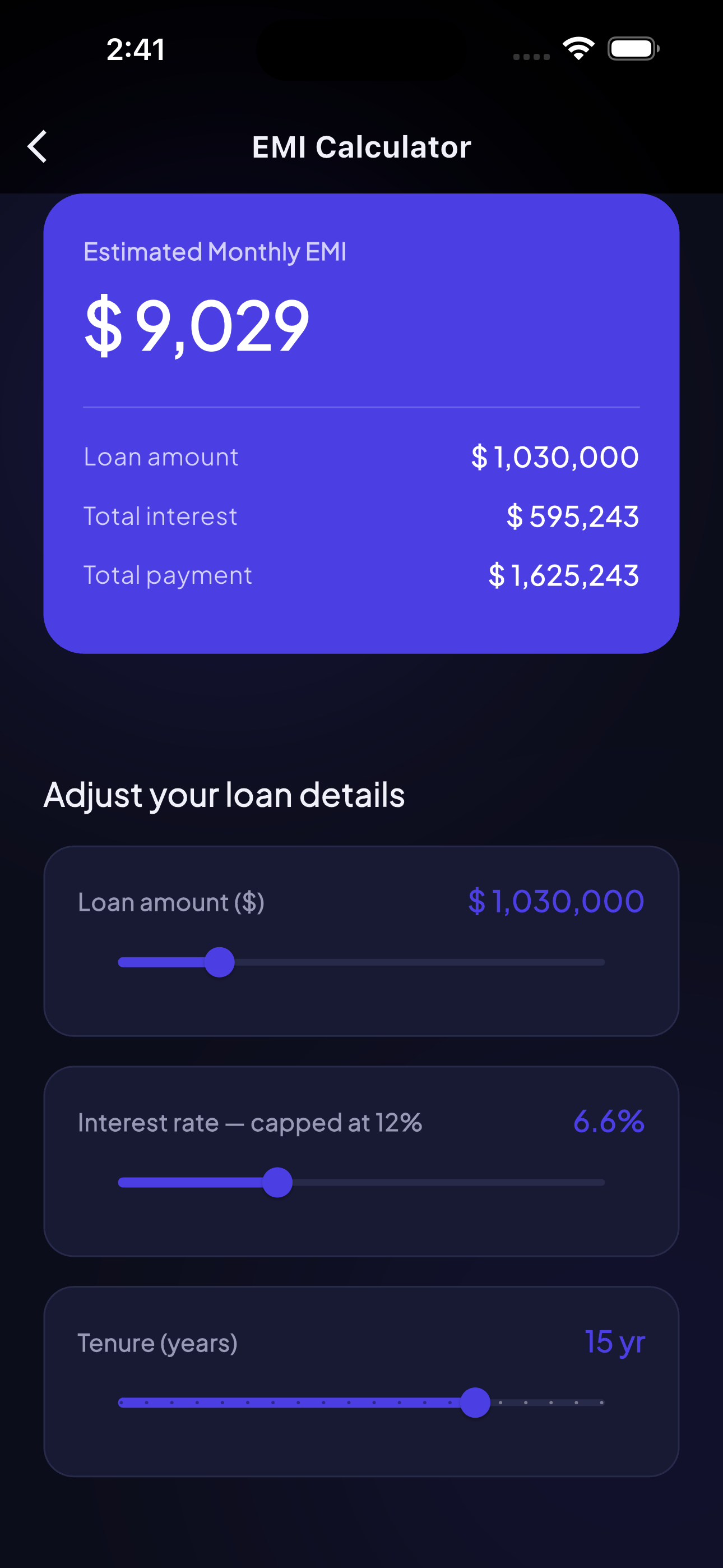 Cash Loan: Instant Credit Calc screenshot 8