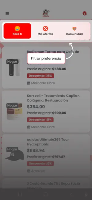 Lady Oferta screenshot 1