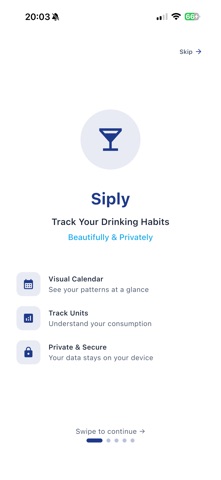 Siply - Drink Diary Screenshot 1 of 5